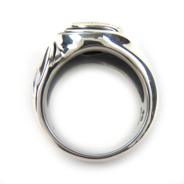 Excellent Bloody Mary Ring Black Gravity Ring Black Star Diopside Silver 925
