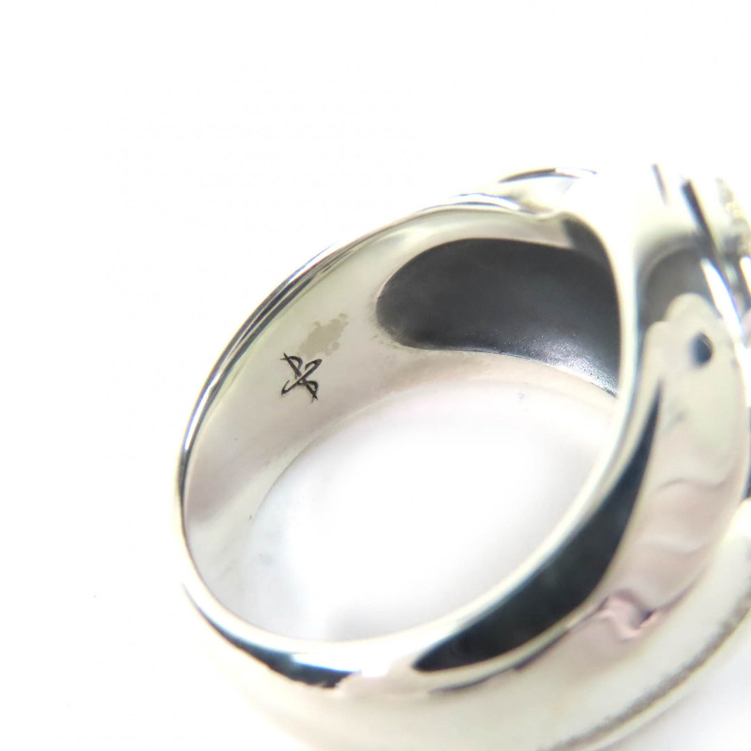 Excellent Bloody Mary Ring Black Gravity Ring Black Star Diopside Silver 925