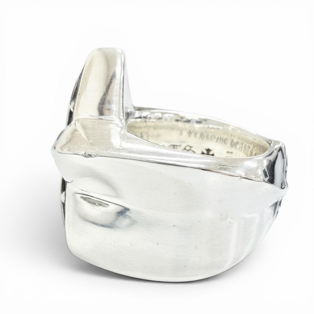 Great CHROME HEARTS Ring ring STR LRG Large Star Ring Silver 925 mens