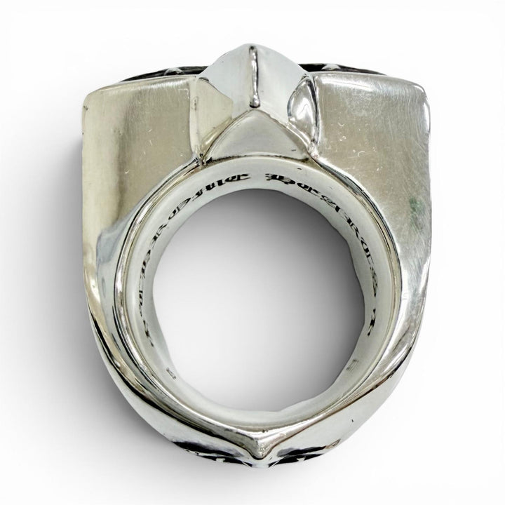 Great CHROME HEARTS Ring ring STR LRG Large Star Ring Silver 925 mens