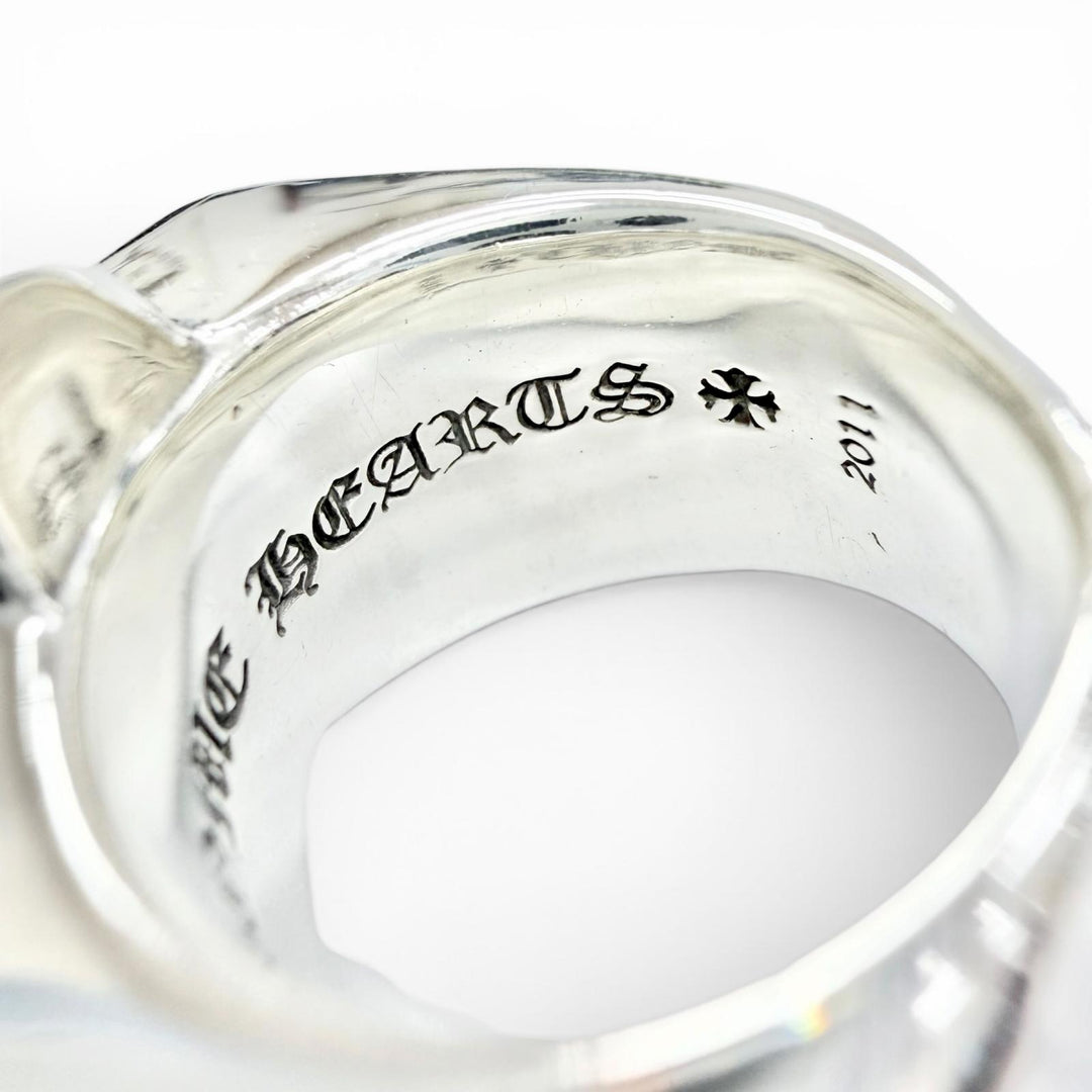 Great CHROME HEARTS Ring ring STR LRG Large Star Ring Silver 925 mens