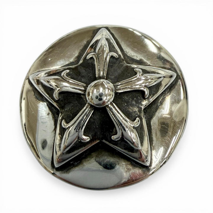 Excellent CHROME HEARTS hair accessory Star Button Hair Tie Silver 925 mens