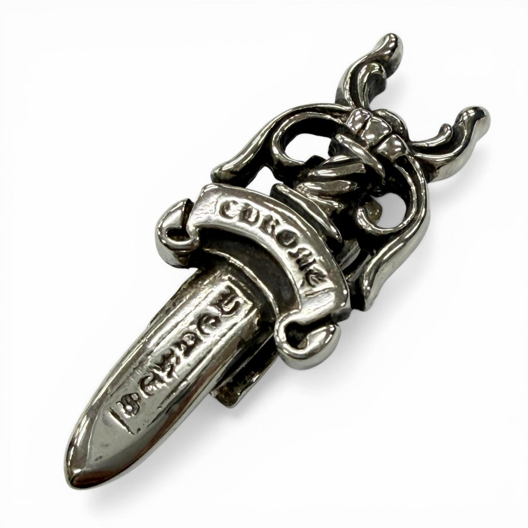 Great CHROME HEARTS hair accessory Dagger Concho Silver 925 mens