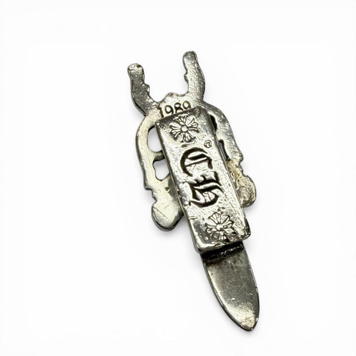 Great CHROME HEARTS hair accessory Dagger Concho Silver 925 mens