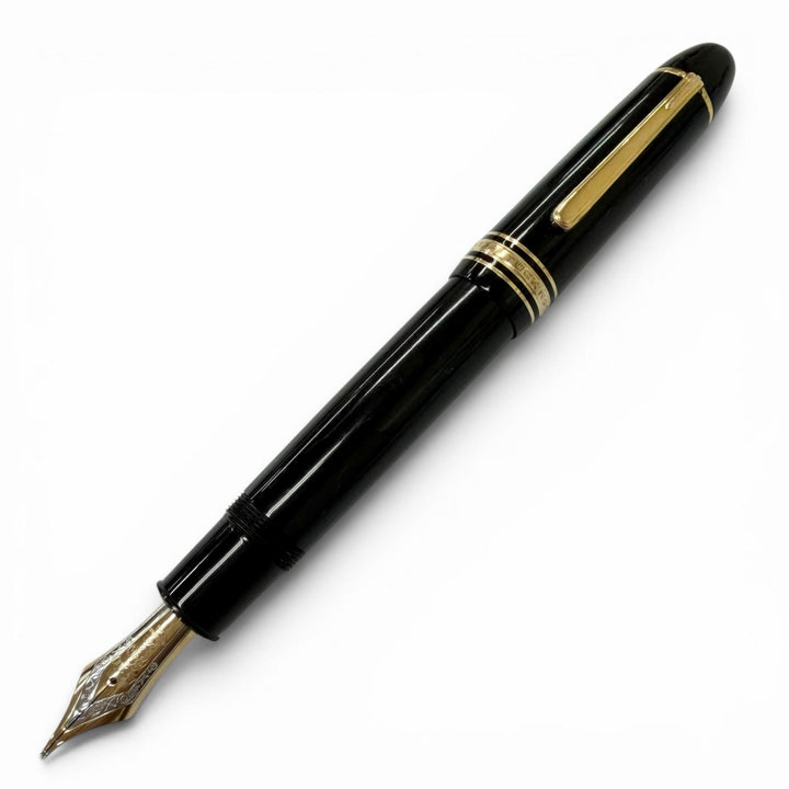 Very Good MONTBLANC fountain pen Meisterstück 149 60s black 14C mens