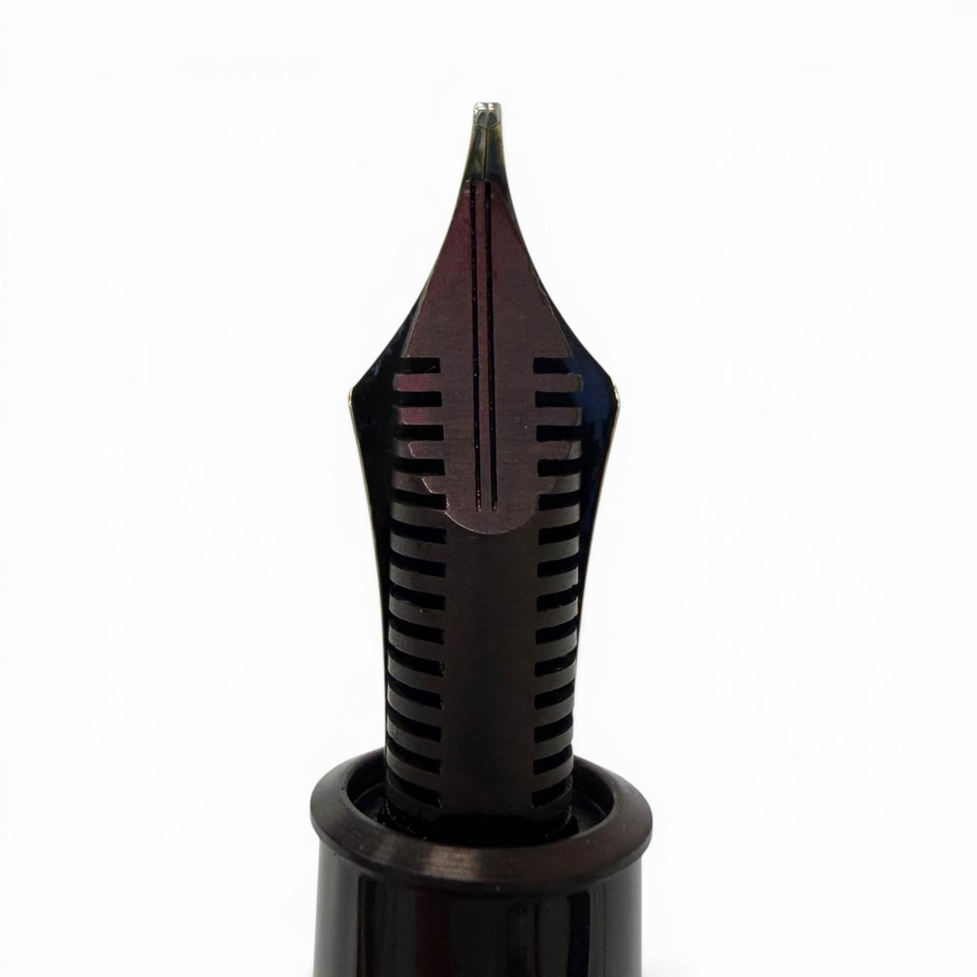 Very Good MONTBLANC fountain pen Meisterstück 149 60s black 14C mens