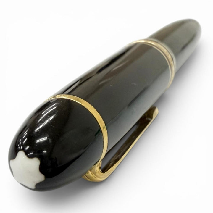 Very Good MONTBLANC fountain pen Meisterstück 149 60s black 14C mens