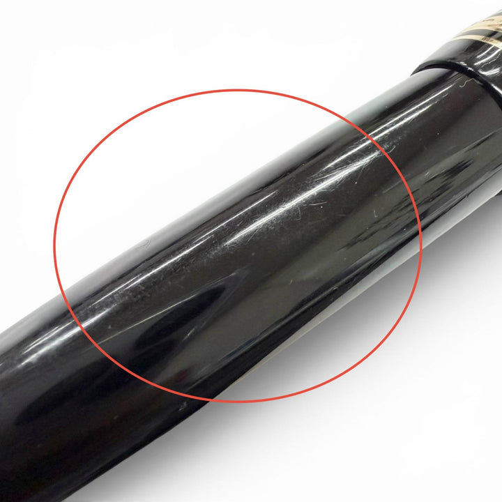Very Good MONTBLANC fountain pen Meisterstück 149 60s black 14C mens