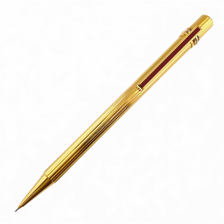 Excellent Cartier mechanical pencil must do Trinity Stripe Pattern Gold bordeaux