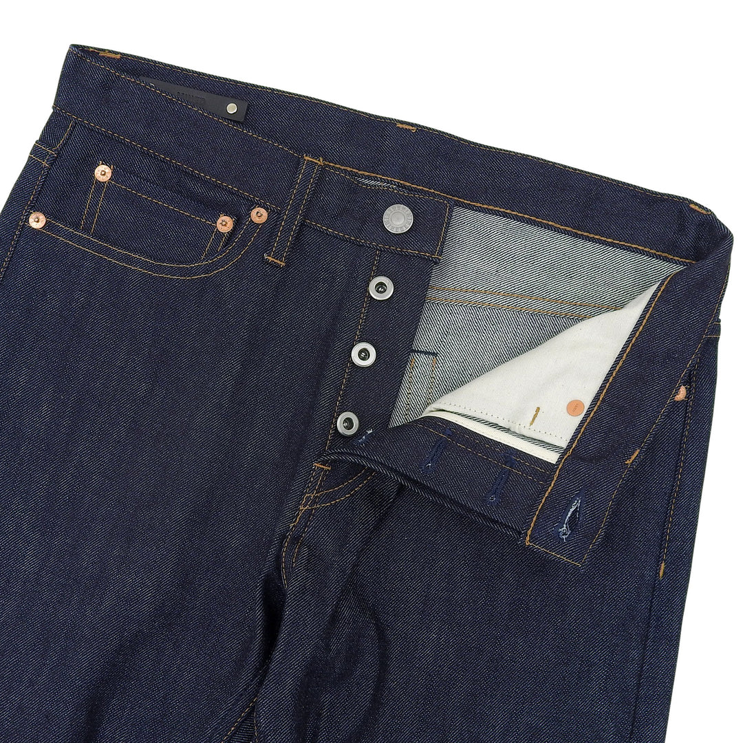Pristine MINEDENIM Denim pants SV S.Slim STR 5 Pocket cotton mens 7 FPK111HSB