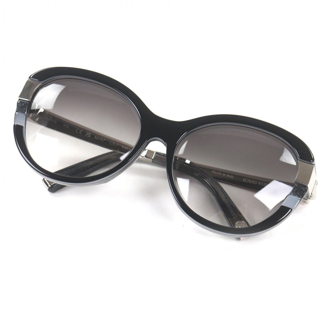 Great LOUIS VUITTON sunglasses Petite Spson Cateye Glitter black
