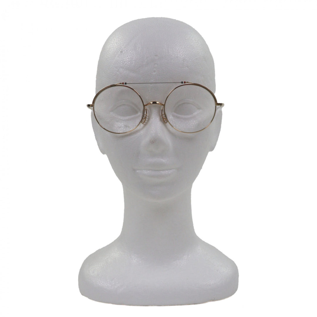 Great THOM BROWNE Glasses Two Bridges gold mens TBX910-49-01