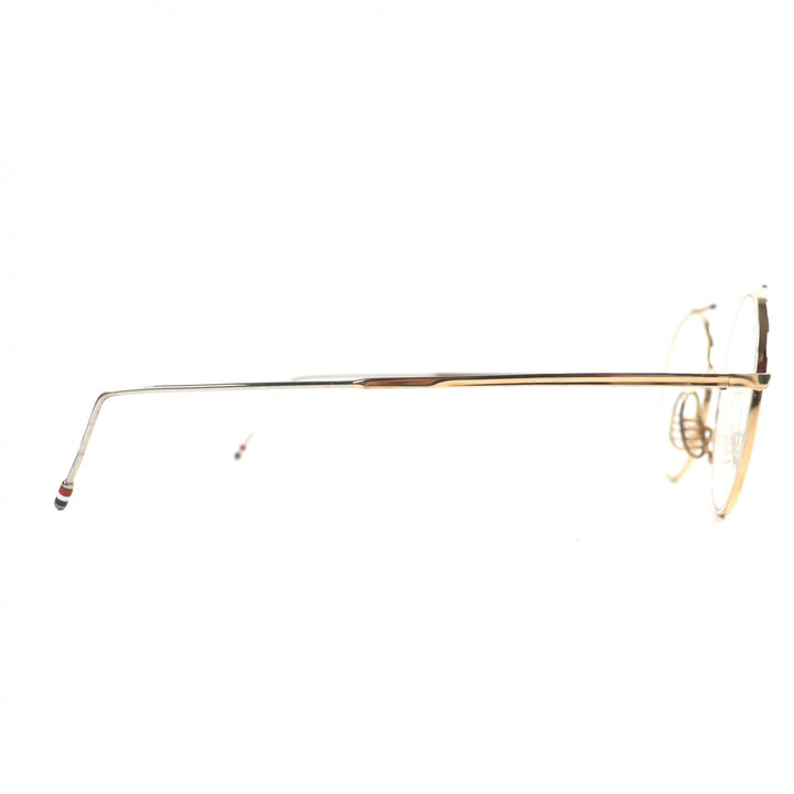 Great THOM BROWNE Glasses Two Bridges gold mens TBX910-49-01
