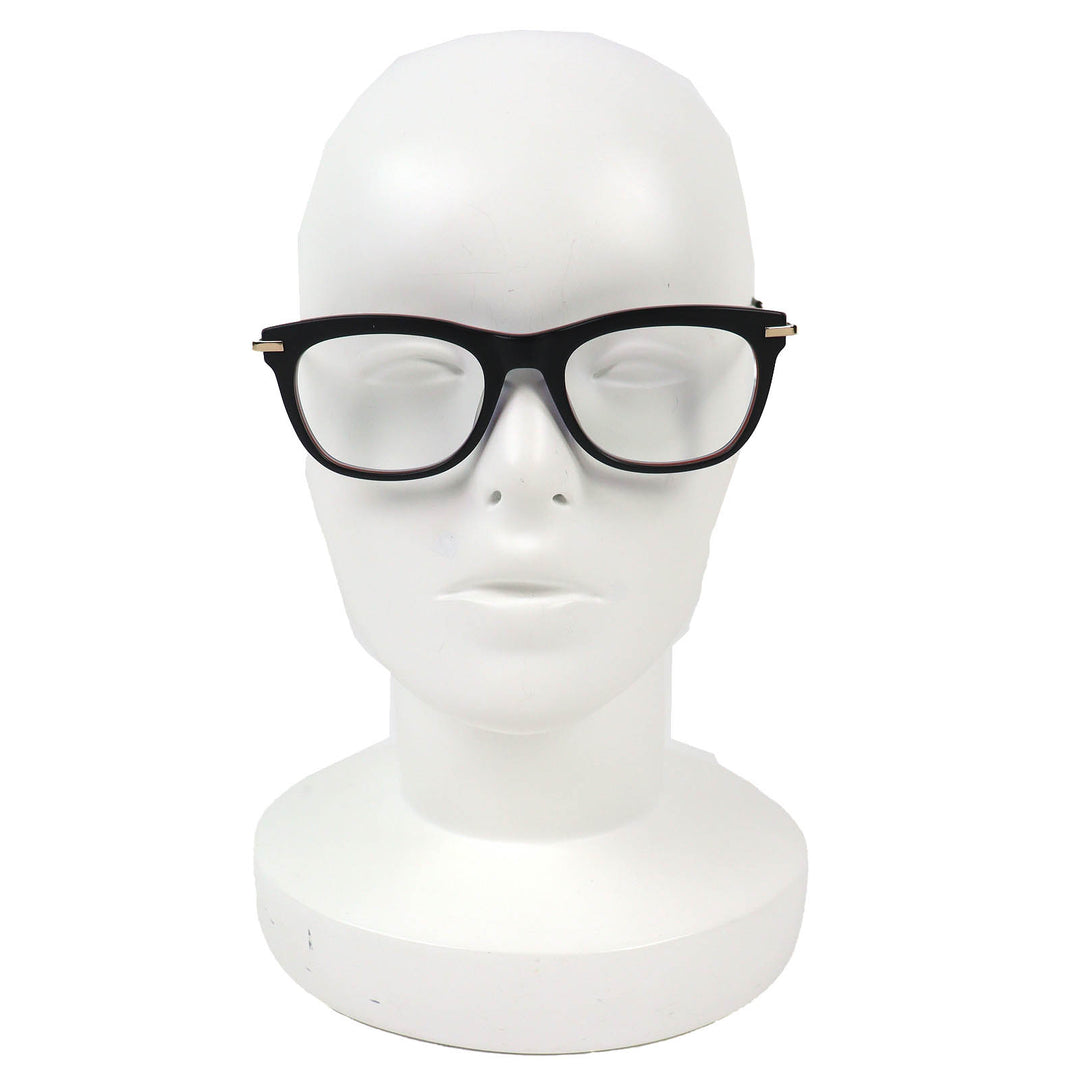 Excellent THOM BROWNE Glasses Square Tricolor Mad black mens TB-712-A-BLK-GLD-5