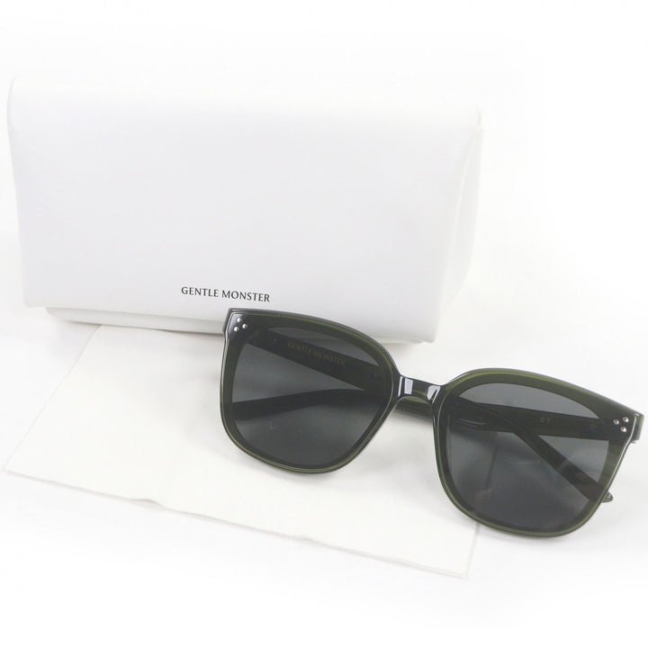 Great GENTLE MONSTER sunglasses BY Square frame Olive green