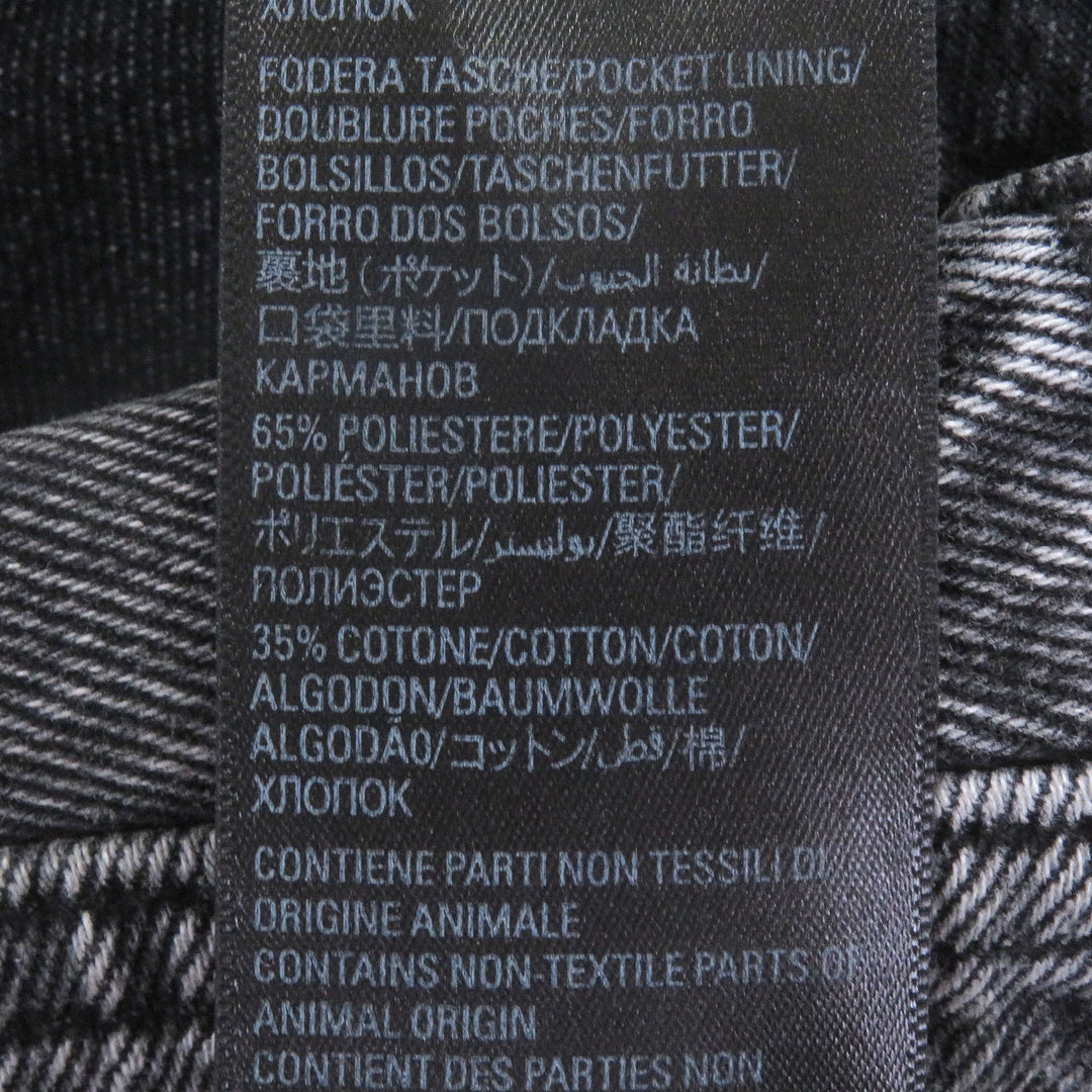 素晴らしい BALENCIAGA デニムパンツ フレアデニム ウォッシュドフレア ブラック XXS 697829
