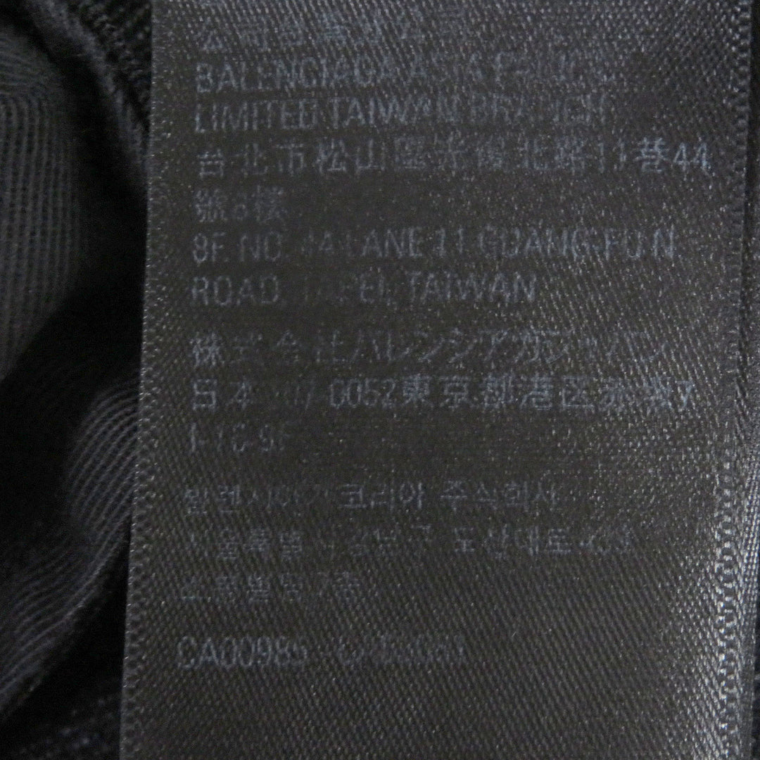素晴らしい BALENCIAGA デニムパンツ フレアデニム ウォッシュドフレア ブラック XXS 697829