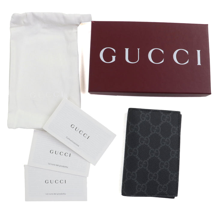 新品 GUCCI カードケース ブラック メンズ 821209