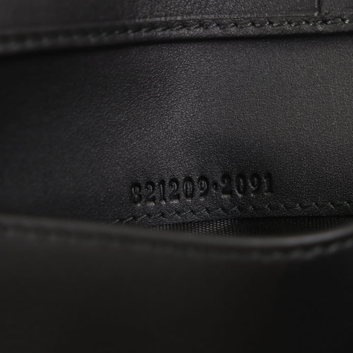 新品 GUCCI カードケース ブラック メンズ 821209