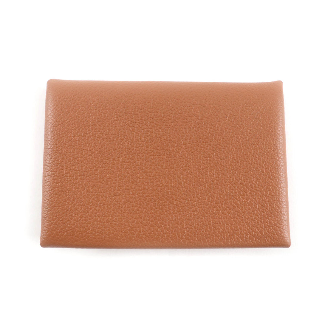 新品 HERMES コインケース カルヴィ デュオ エバーカラー レザー レディース