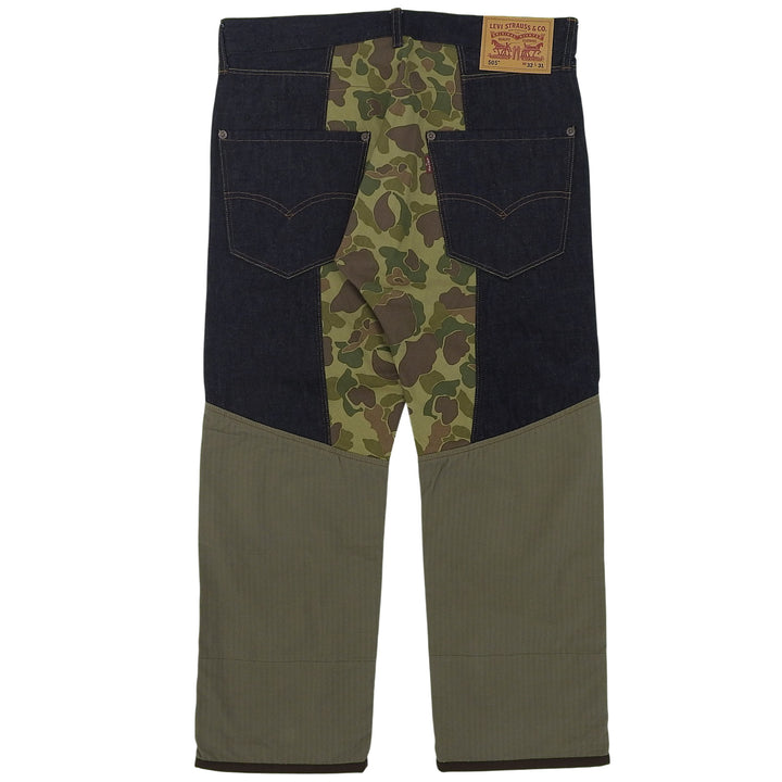 Excellent JUNYA WATANABE MAN COMME des GARCONS Levis Denim pants XS WC-P212-051