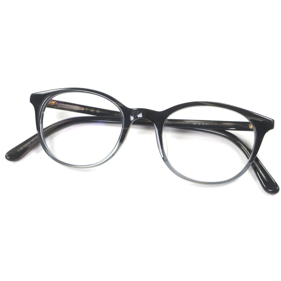 Great 金子眼鏡 Glasses Gradation black plastic mens KA-07