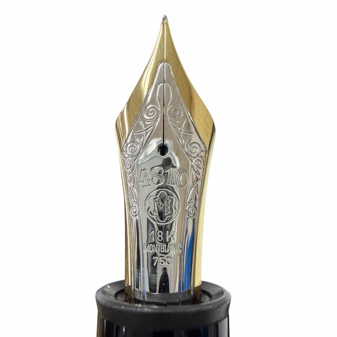Very Good MONTBLANC fountain pen Meisterstück 149 black 18K