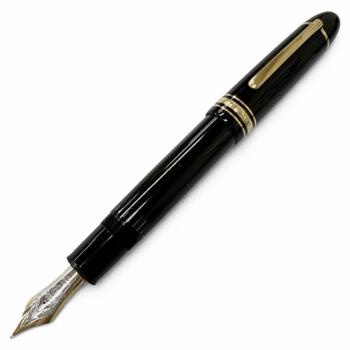 Very Good MONTBLANC fountain pen Meisterstück 149 black 18K