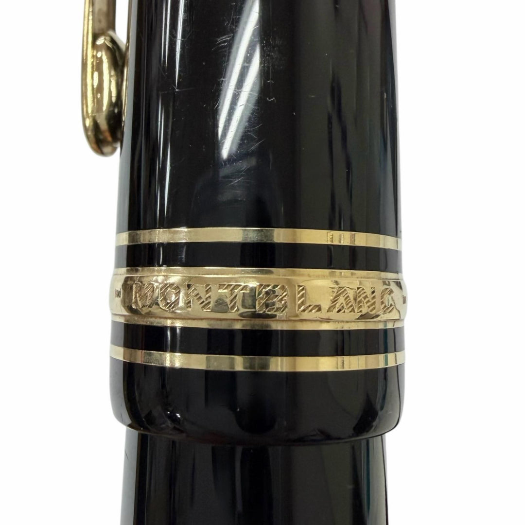 Very Good MONTBLANC fountain pen Meisterstück 149 black 18K