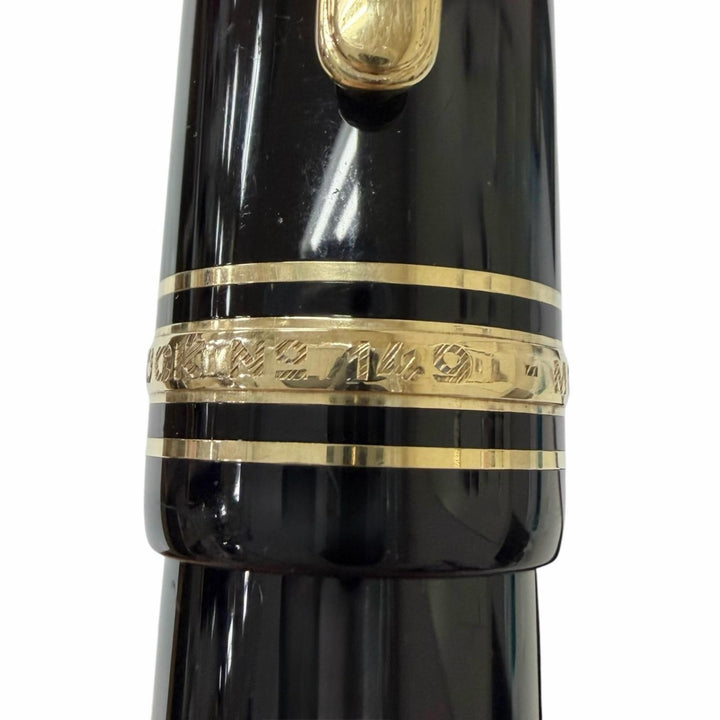 Very Good MONTBLANC fountain pen Meisterstück 149 black 18K