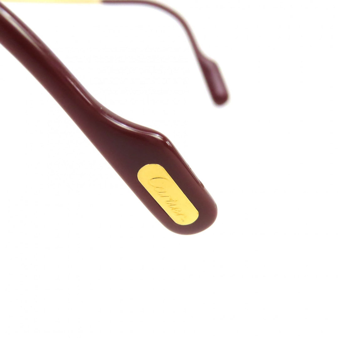 Great Cartier sunglasses PANTHERE teardrop gold mens