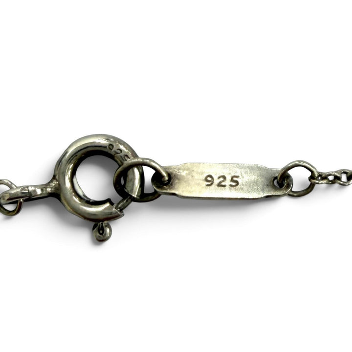 Great TIFFANY&Co. Necklace Mini Double Heart Tag Necklace combination AG925