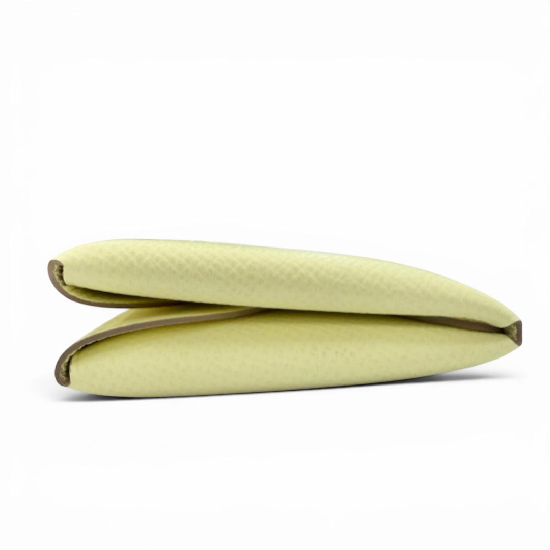 Pristine HERMES Coin case Calvi duo Epsom Leather Women