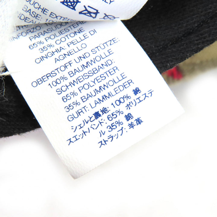 素晴らしいSupreme BURBERRYキャップ バーバリーデニム6パネルロゴ刺繍ノバチェック