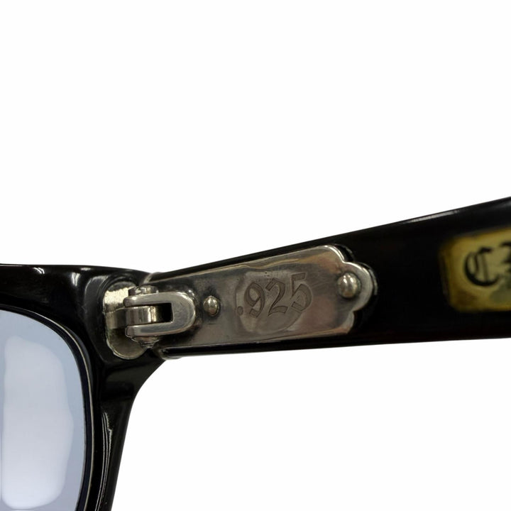 Very Good CHROME HEARTS sunglasses KEEPER 2 Rare black 925