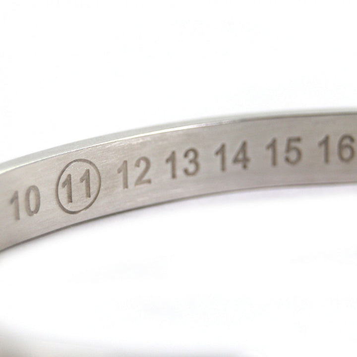Great Maison Margiela 11 Bangle FRAGILE bracelet Silver 925 mens