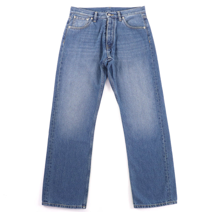 メゾンマルジェラ 4 ストレートデニムパンツ インディゴブルー 40 S51LA0150 美品