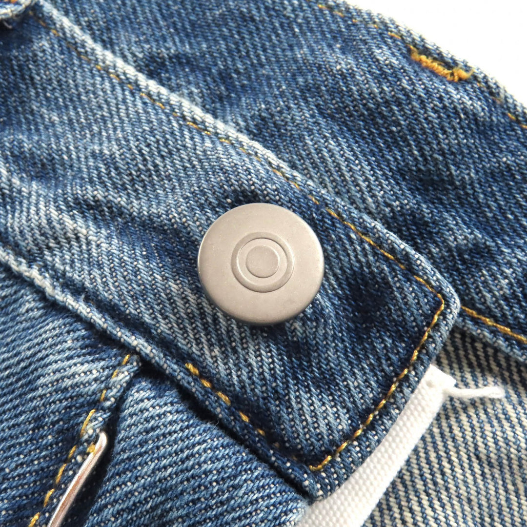 メゾンマルジェラ 4 ストレートデニムパンツ インディゴブルー 40 S51LA0150 美品