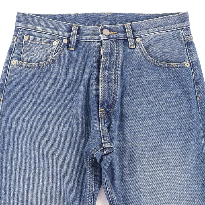 メゾンマルジェラ 4 ストレートデニムパンツ インディゴブルー 40 S51LA0150 美品