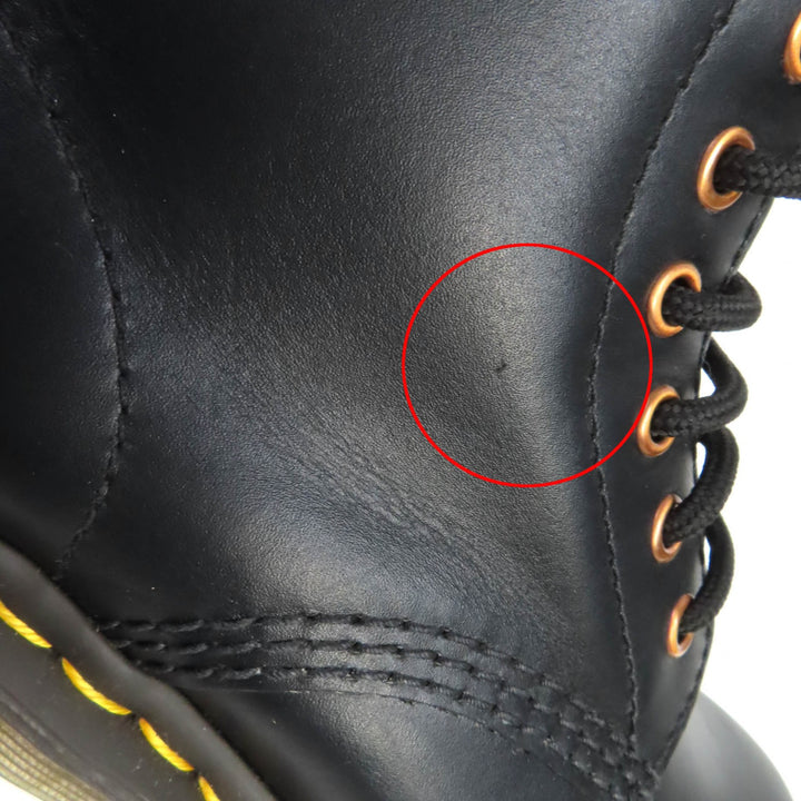Pristine Dr.Martens boots black leather Women 3 1490HDW