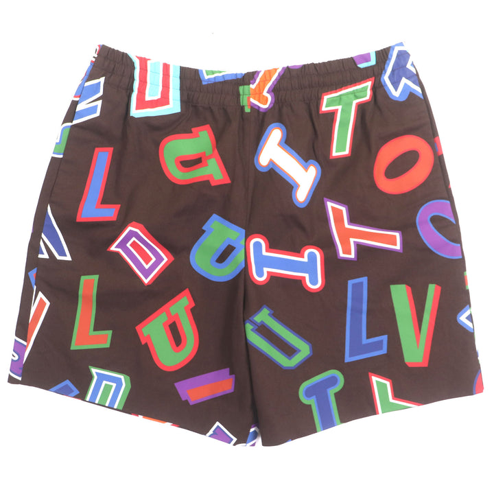 Pristine LOUIS VUITTON×NBA Shorts Dark brown cotton mens XL
