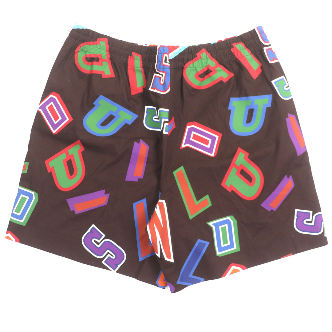 Pristine LOUIS VUITTON×NBA Shorts Dark brown cotton mens XL