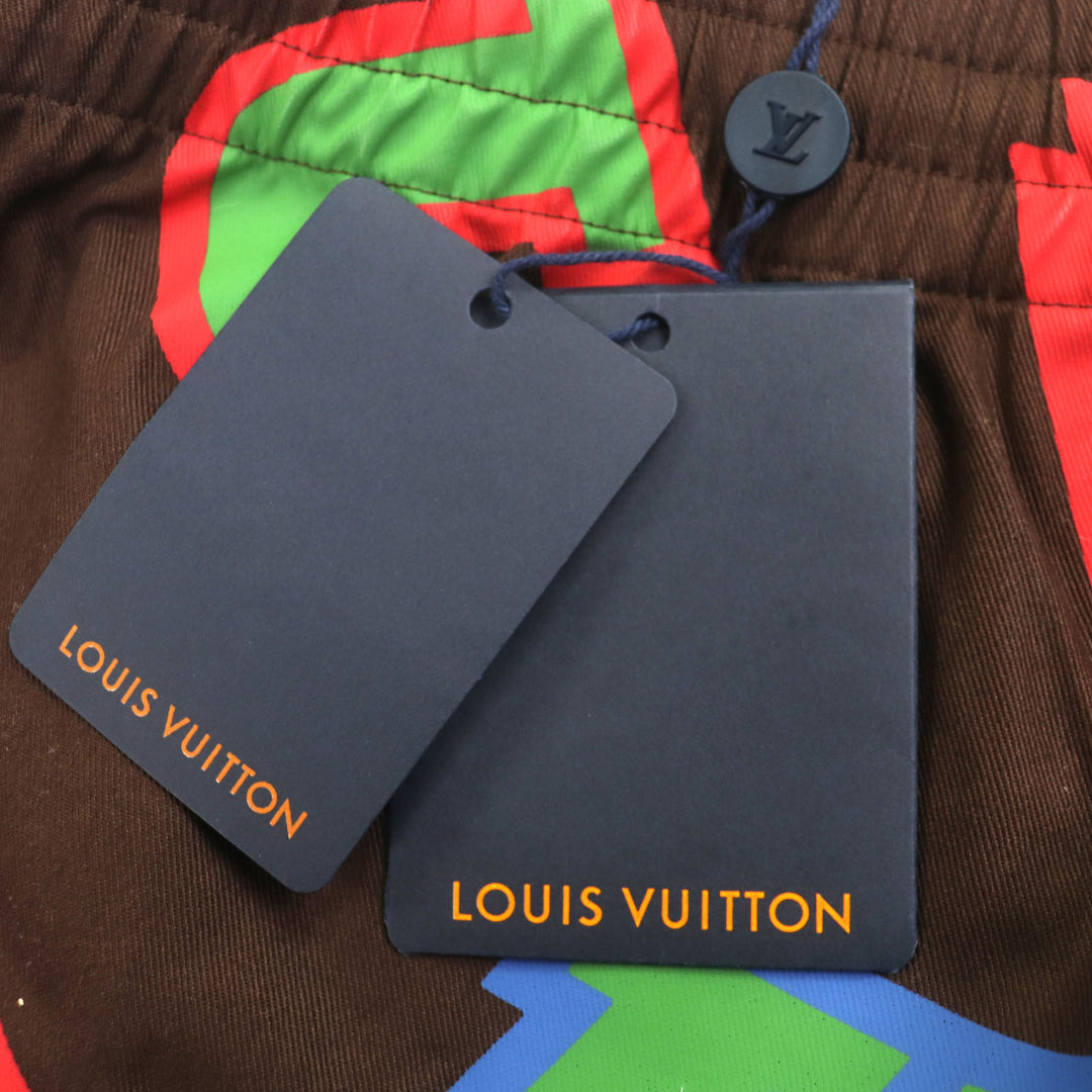 Pristine LOUIS VUITTON×NBA Shorts Dark brown cotton mens XL