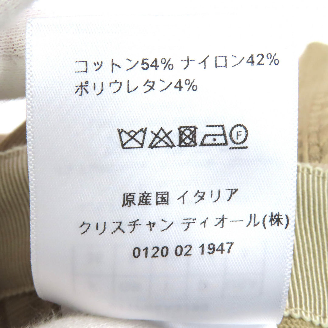 クリスチャン・ディオール パンツ コットン ストレッチ フィット パンツ ボトムス 40 311P05A3290 美品