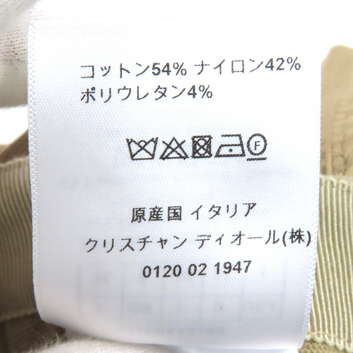 クリスチャン・ディオール パンツ コットン ストレッチ フィット パンツ ボトムス 40 311P05A3290 美品
