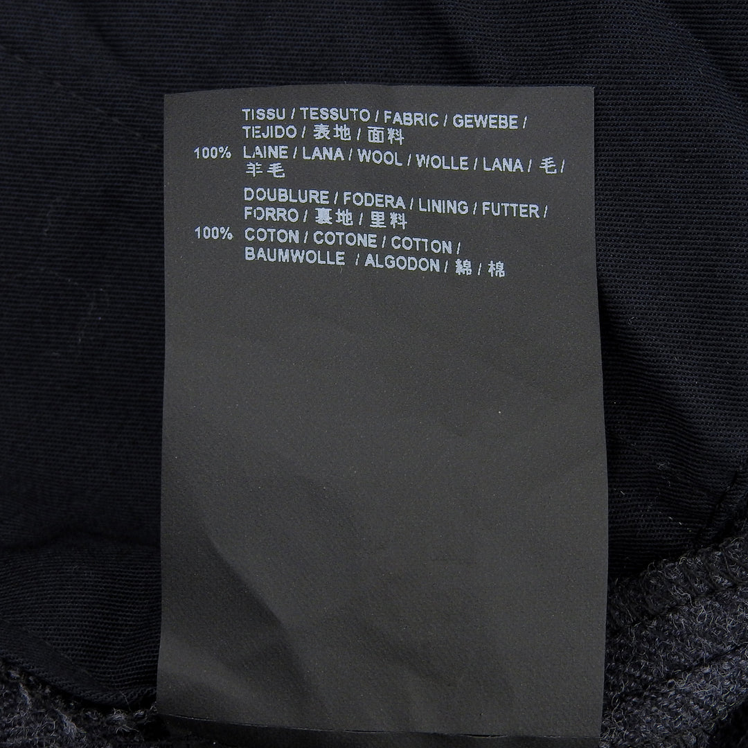 Pristine SAINT LAURENT PARIS Pants slacks gray wool Women 468583