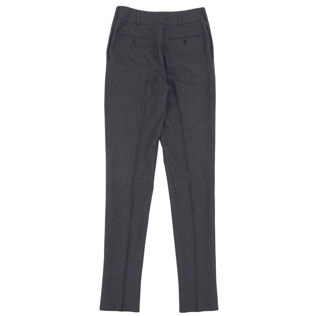 Pristine SAINT LAURENT PARIS Pants slacks gray wool Women 468583
