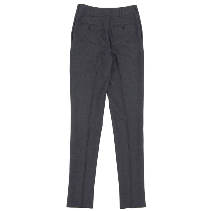 Pristine SAINT LAURENT PARIS Pants slacks gray wool Women 468583