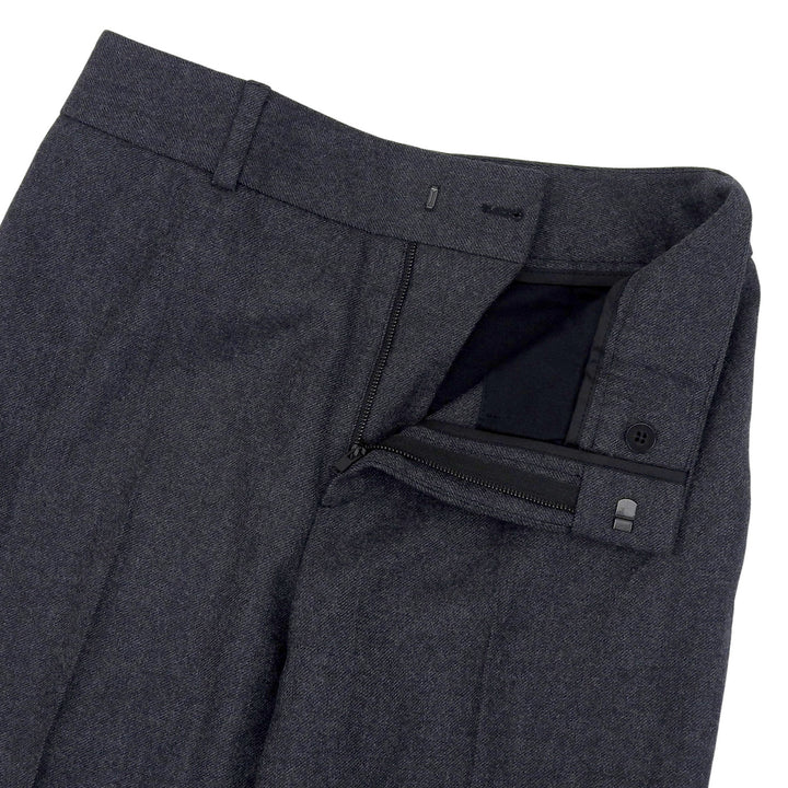 Pristine SAINT LAURENT PARIS Pants slacks gray wool Women 468583