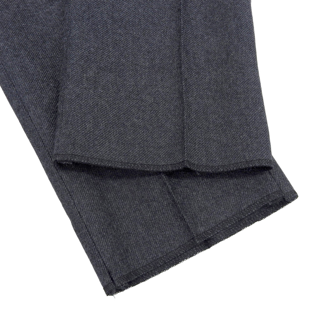Pristine SAINT LAURENT PARIS Pants slacks gray wool Women 468583